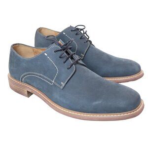 Steve Madden Navy Nubuck Willem Leather Derby Steve Madden